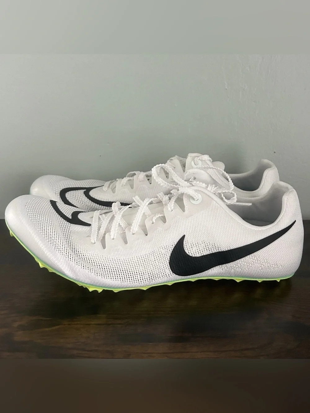 Nike JA Fly 4 Track & Field Spikes White Mens Size 9 DR2741-102